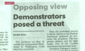 Büyükelçi Kılıç, Cumhurbaşkanı’nın ABD ziyareti sırasında yaşananları anlattı