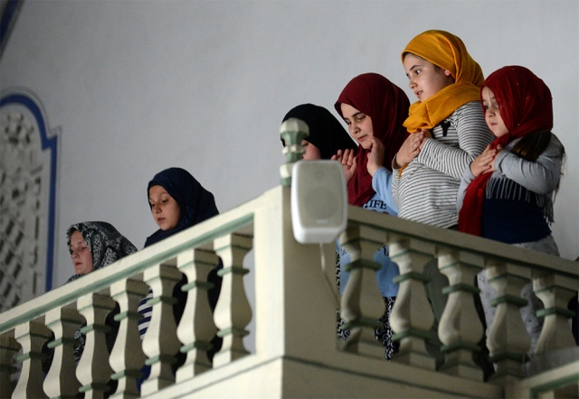 Makedonya`da ilk teravih namazı kılındı