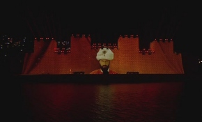 'İstanbul'un fethinin 564. Yılı Kutlamaları'nda 3 boyutlu gösteri