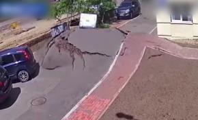 Ukrayna'da paniğe yol açan patlama...