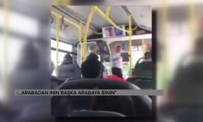 Psikolojisi bozulan şoför yolcuları indirdi