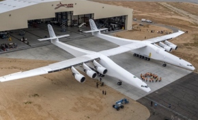 İşte dünyanın en büyük uçağı