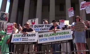 ABD'de ''hepimiz Müslümanız'' sesleri yankılandı