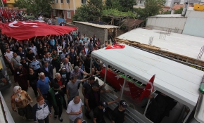 Şehit Aybüke öğretmen son yolculuğuna uğurlandı