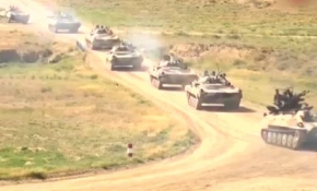 Nahçivan'da askeri tatbikat