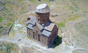 'Medeniyetler Beşiği' havadan görüntülendi