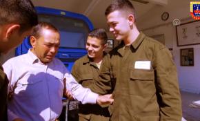 Jandarmadan üçüz askerlere "Babalar Günü" sürprizi