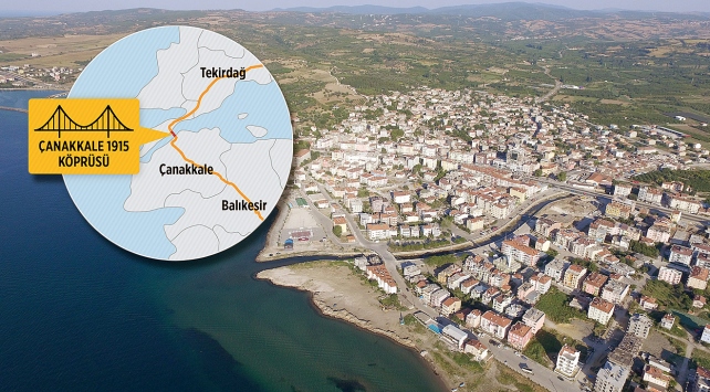 '1915 Çanakkale Köprüsü dünyanın en uzun asma köprüsü olacak'