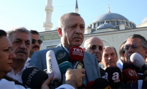 Cumhurbaşkanı Erdoğan bayram namazı sonrası konuştu