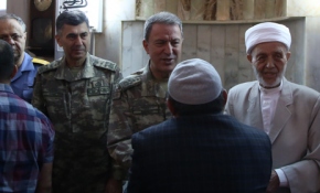 Genelkurmay Başkanı bayramı Siirt'te karşıladı