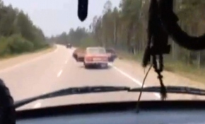 Yok artık dedirten sürücü!