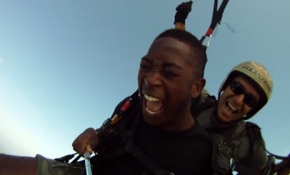 Bu pilotla uçmak cesaret ister