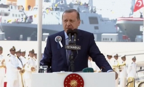Cumhurbaşkanı Kınalıada Korveti'nin denize indirilme töreninde konuştu
