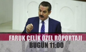 Gıda, Tarım ve Hayvancılık Bakanı Faruk Çelik, Özel Röportajı bugün TRT Haber'de