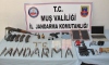 Muş'ta çok sayıda silah ve mühimmat ele geçirildi