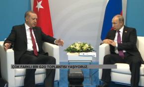 Cumhurbaşkanı Erdoğan, Putin ile bir araya geldi