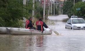 Şiddetli yağış en çok Silivri'yi etkiledi