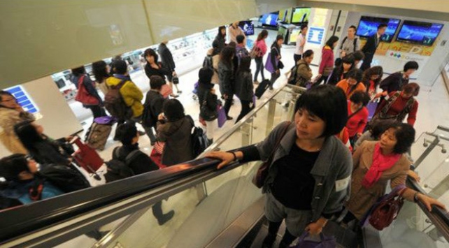 Çinli turistlerin Türkiye'de yaptığı alışverişte rekor artış