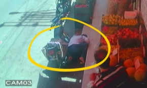 Gaziantep'teki maganda kurşunu güvenlik kamerasında