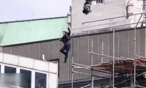 Tom Cruise film setinde kaza geçirdi