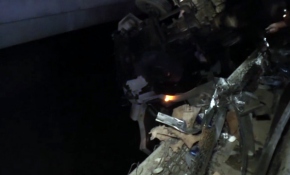 Düzce'de TIR sürücüsü ölümün eşiğinden döndü