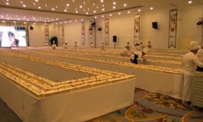 İşte dünyanın en uzun keki