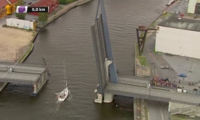 Bisiklet turunda sürpriz