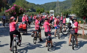 Bisikletçi kadınlar Muğla'da buluştu