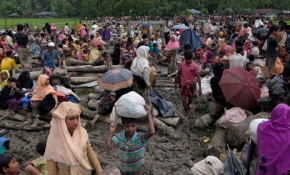 Bangladeş'e sığınan Müslümanların sayısı 73 bine ulaştı