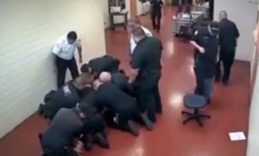 15 gardiyan 1 mahkum ile baş edemedi