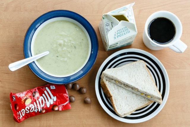 İngiltere: Çorba ve sandviç