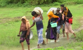 Bangladeş'e sığınan Müslümanların sayısı 313 bine ulaştı