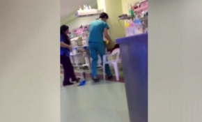 Hastanede fare yakalama operasyonu