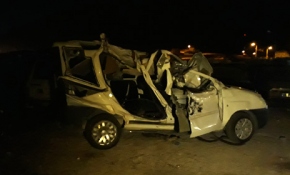 Ankara'da düğün dönüşü feci kaza