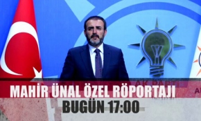 AK Parti Sözcüsü Mahir Ünal, 'Özel Röportajı' bugün 17:00'da TRT Haber'de