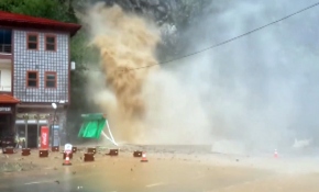 Rize'deki yağış hasara neden oldu