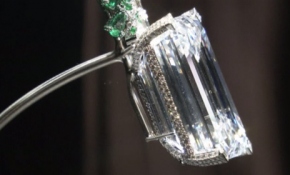 Kusursuz elmas görücüye çıktı