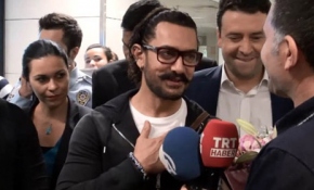 Bollywood yıldızı Aamir Khan Türkiye'de