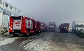 Hadımköy'de büyük yangın