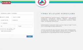 Şirket sorgulama sistemi