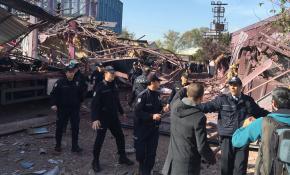 Bursa'daki patlamanın ardından yardım ekiplerinin çalışması sürüyor