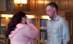 Genç kadın, kocasının yüzü nakledilen adamla biraraya gelince duygusal anlar yaşandı