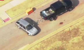 ABD'de saatler süren kovalamaca