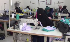 Hatay'daki Suriyeli terzi kadınlar