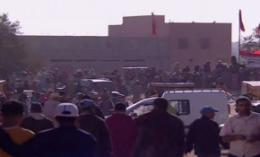 Fas'ta gıda yardımı sırasında izdiham