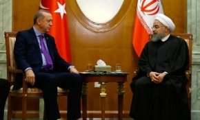 Cumhurbaşkanı Erdoğan, İran Cumhurbaşkanı Ruhani ile görüştü