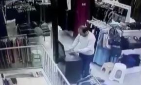 Kars'ta bir iş yerinde havasız kalan soba patladı