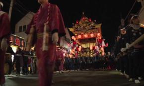 Japonya'da gece festivali