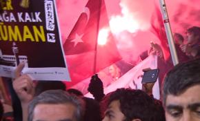 ABD'nin Ankara Büyükelçiliği önünde protesto gösterisi düzenlendi
