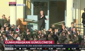 Cumhurbaşkanı Erdoğan: İnancına güvenen, inanç hürriyetinden korkmaz.